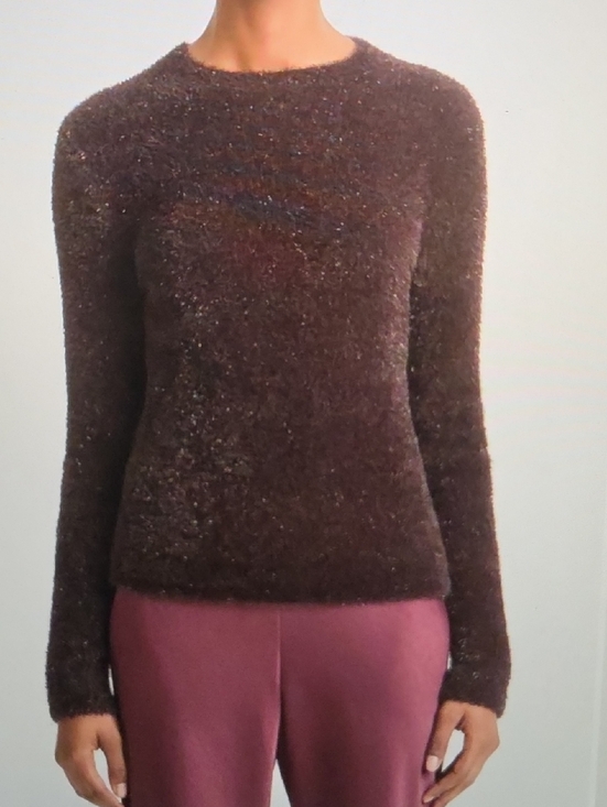 Vince Sweaters - VINCE Eyelash Metallic Sweater Size M $295